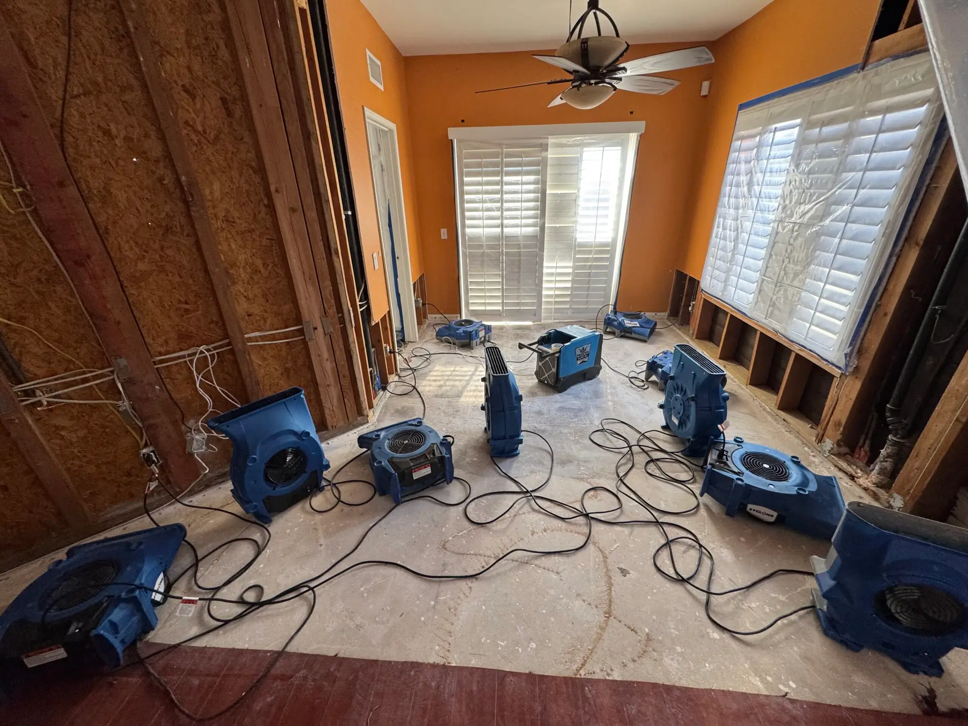 water damage restoration