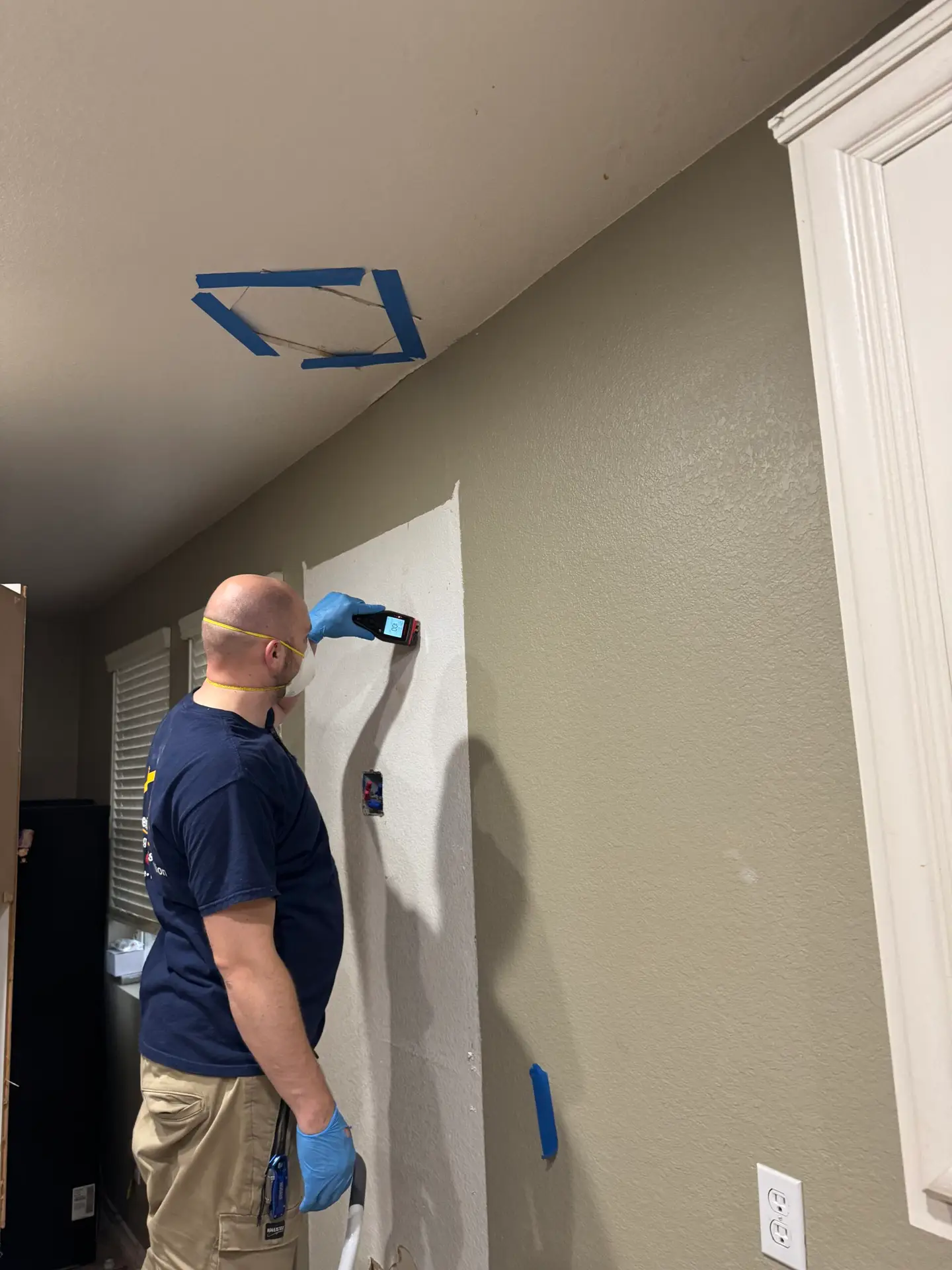 water damage restoration check